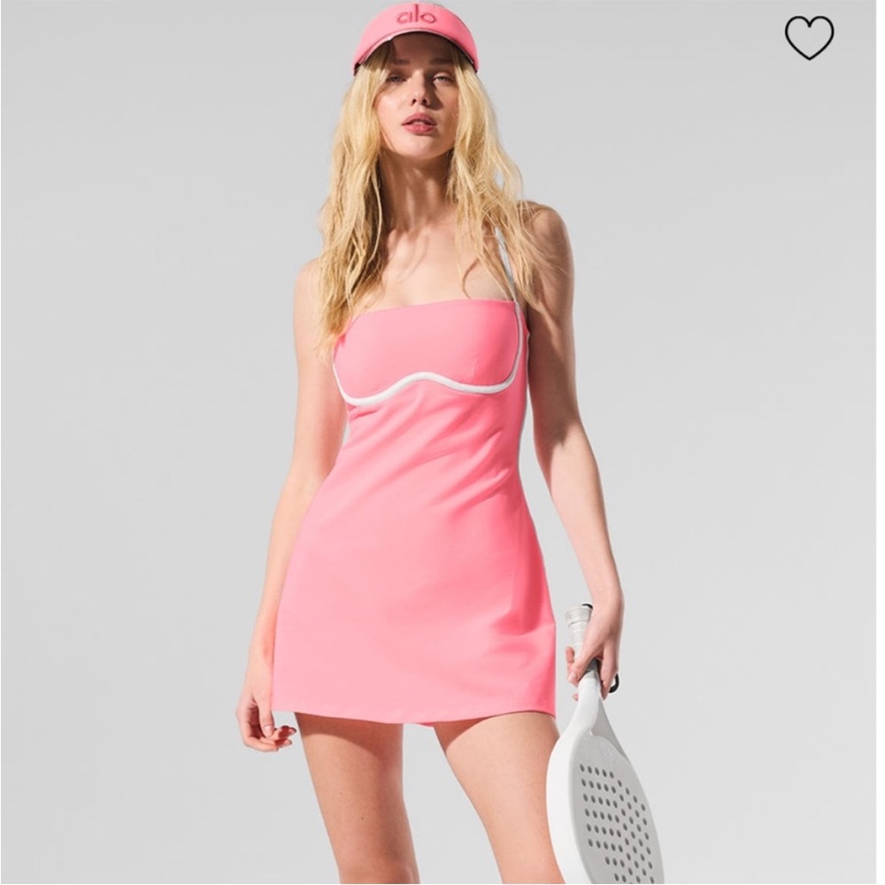 Alo Neon Bubblegum Dress